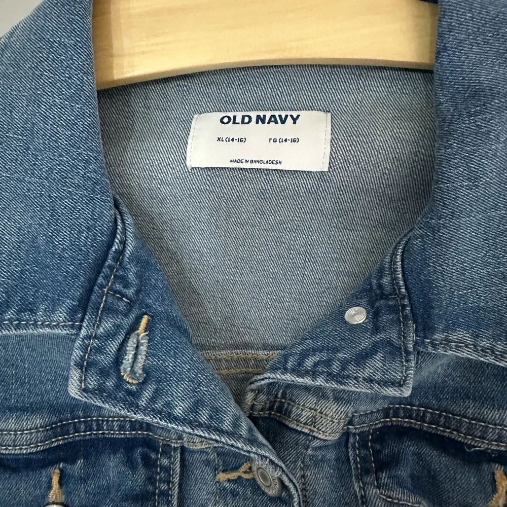 Old Navy: Girls XL Denim Jacket - Picture 4 of 6